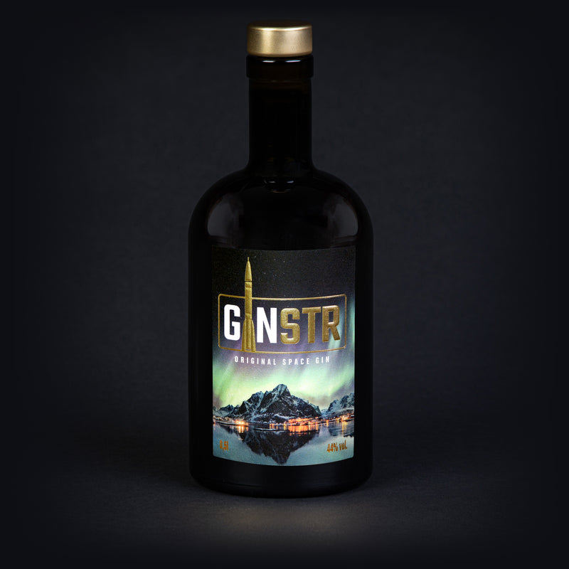 The new GINSTR - Space Edition! With real gin from outer space (incl. certificate of authenticity!)